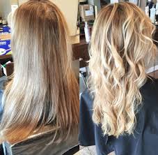Before And After By Louis Took This Washed Out Blonde And Made It Bright And Beautiful Balayage Balayagehi Long Hair Styles Balayage Highlights Hair Styles