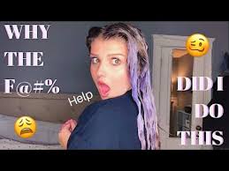 Apr 02, 2021 · your purple shampoo bottle should give you directions on how long to keep your hair saturated in the shampoo. I Put Purple Shampoo In My Dry Hair This Happened Blonde Hair Hacks Youtube