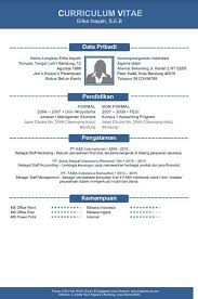 Given below are a few sample cv templates which you can make use of as references to make your curriculum vitae with ease. Download Template Cv Bahasa Indonesia Download File Guru