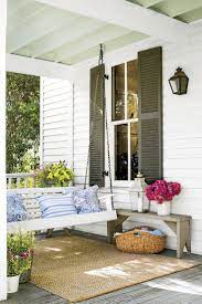 The Essentials Of Southern Girl Style Spring Porch Decor Porch Swing Front Porch Decorating