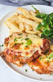 Crispy Chicken Parmigiana Recipe Chicken Parmigiana Chicken Parmigiana Recipe Chicken Dishes Recipes