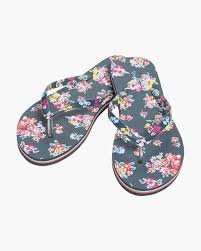 Flip Flops In Tossed Posies