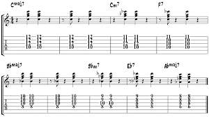 Jazz Guitar Chord Progression 3a Jazz Chord Progressions