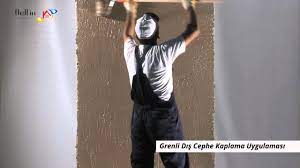 Öncelikle jotun dış cephe astarını sürüyoruz. Delfinthermoproff Grenli Dis Cephe Kaplamasi Uygulamasi Youtube