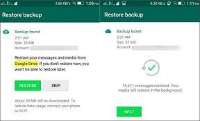 Next, we go to the path indicated above and transfer the data with the backup to the new phone. How To Recover Deleted Whatsapp Messages On Android