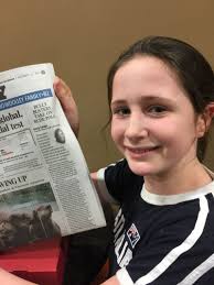 Been thinking this week about the nonprofit my daughter, Lola Hurst, and  her friends started in 2017 after the last Trump win. Their idea? Use their  expertise as middle school girls to