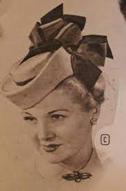 1940s Hats History 20 Popular Women S Hat Styles 1940s Hats Hats Vintage Brimless Hat
