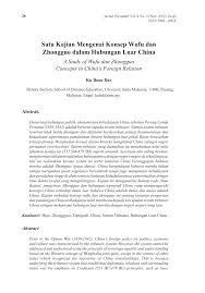 Unit ehwal semasa dan dokumentari tv, rtb video archive: Pdf Satu Kajian Mengenai Konsep Wufu Dan Zhongguo Dalam Hubungan Luar China