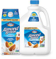 Are the ingredients in almond milk healthy? Vanilla Almondmilk Dairy Free Milk Almond Breeze Blue Diamond