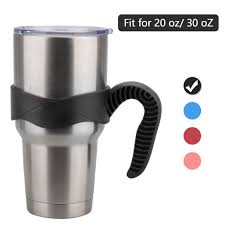 Ounces in a cup will not only convert cups to ounces, but it will also convert cups to other units such as gallon, quart, pint and more. Eeekit Handle 30 Oz For Yeti Rambler Tumbler Water Coffee Mugs Flask Anti Slip Easy Grip