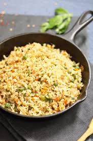 Vegetable And Egg Fried Rice From Left Over Rice Suji S Cooking Recipe Fried Rice Biryani Rice Recipe Indian Rice Recipes