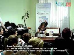 Clinici si cabinete de nutritie diete din targu mures. Scoala Pacientilor 21 05 2014 Dr Capilna Monika Totul Despre Protectia Solara Youtube