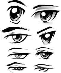 How To Draw Anime Male Eyes Step By Step Drawing Guide By Dawn Dragoart Com It's helpful to watch some anime to get the feel for how these characters move and all the expressions they make with their eyes.