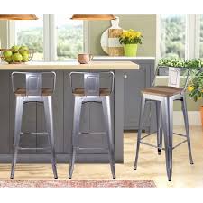 30 Low Back Bar Stools With Wooden Seat Ideal Chairs For Shop And Kitchen The Wooden Seat It Goes Well With Your Wooden Bar Stools 30 Bar Stools Stool
