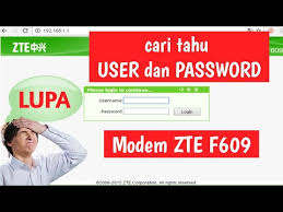 Disini kalian wajib tau sekian tutorial cara melihat password admin indihome di zte f609. Cara Mengetahui User Dan Password Modem Zte F609 Youtube