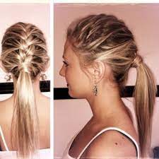 Be Inspired Braided Ponytail Hairstyles Hair Styles Hair Beauty