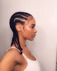 If you are looking for trendy braids, then this hair idea is for you. Straight Back Cornrows On Natural Hair Black Hair Tribe
