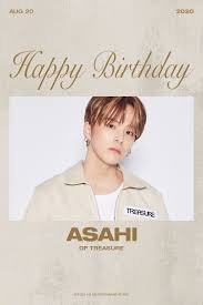 Yg Family On Twitter Happy Birthday Asahi Happy Birthday Baby 안방1열 직캠4k 트레저 아사히 '사랑해' (treasure asahi 'i love you' fancam)│@sbs inkigayo_2020.10.11. happy birthday asahi