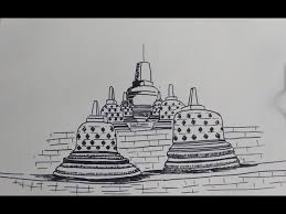 Terima kasih bagi yang sudah menonton video ini. Cara Menggambar Candi Borobudur How To Draw Borobudur Temple Youtube