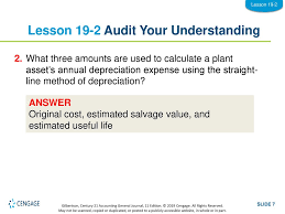 Divide by 12 to tell you the monthly depreciation for the asset Lesson 19 2 Calculating Depreciation Expense Ppt Download