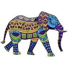 ¿te gustaría colorear al animal terrestre más grande que existe? Mandalas De Elefantes Para Colorear Coloreados Y A Color
