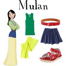 Mulan Gown Inspired Casual Disney Bound Outfits Casual Girl Disney Outfits