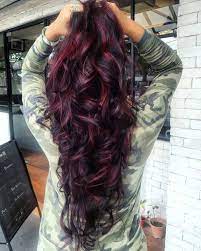 Cool 35 Fascinating Ideas For Burgundy Ombre Hair Appetizing Vibrant Hair Hair Styles Ombre Hair Burgundy Hair