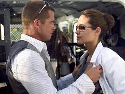 over the bluetooth headset phone well, you are still mrs. Brad Pitt And Angelina Jolie Never Watched Mr Mrs Smith Together