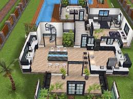 Sims 4 Garden Ideas Awesome House 77 Ground Level Sims Simsfreeplay Simshousedesign Sims House Plans Sims Freeplay Houses Sims House