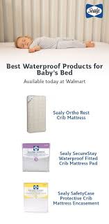 Sealy Ortho Rest Premium Firm 150 Coil Crib And Toddler Mattress Neutral Walmart Com Toddler Mattress Baby Mattress Mattress Encasement