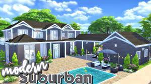 Maybe you would like to learn more about one of these? Sims 4 Speed Build Modern Suburban Home Youtube