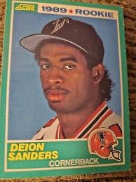 1989 Score Deon Sanders Rookie Card