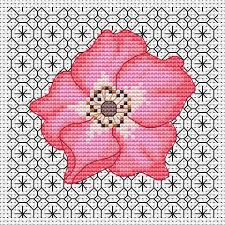Our tiny hummingbird has elegantly spread its wing and floats in the air. Amanda Gregory Cross Stitch Design