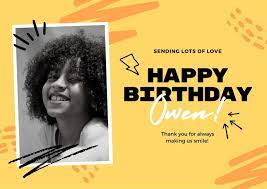 Design a sweet mother's day card with your mother's favorite colors and flowers, create an adorable little birthday. Wxmmibnpe0 E0m