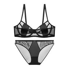 Đồ lót xuyên biên giới Bộ áo ngực ren sexy Nữ Ngoại Thương Áo ngực mỏng tập  hợp một bộ đồ lót phong cách thuần túy | Sabomall