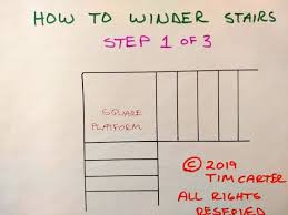 The stairs must have a minimum finished width of 36. How To Winder Stairs