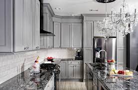 The gold touch adds up the luxuriousness to space! Gray Kitchen Cabinets Selection You Will Love 2020 Updated