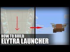 Today i will show you how to build this amazing elytra launcher in minecraft 1.15.x, which also works in the lower versions. 160 Minecraft Ideas Minecraft Minecraft Tutorial Minecraft Creations