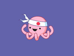 Ninja Octopus Octopus Design Octopus Animation Walk Cycle