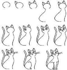 How to draw a leopard narrated, step by step. Fancy Cat Drawing Instructions Easy Animal Drawings Easy Drawings Animal Drawings