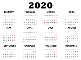 Printable 2020 Calendar Online Free Printable Calendar Templates Printable Calendar Design Printable Calendar 2020
