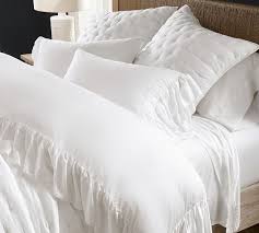 Shop by department, purchase cars, fashion apparel, collectibles, sporting goods, cameras, baby items, and everything else on ebay, the world's online marketplace Tencel Ruffle Duvet Cover Shams White Pottery Barn Ruffle Duvet Cover Bed Linens Luxury Ruffle Duvet