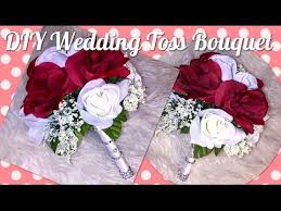 Never ever use all fake flowers. Diy Dollar Tree Wedding Bridal Bouquet How To Make A Bridal Bouquet Tutorial Youtub Diy Wedding Bouquet Diy Wedding Bouquet Fake Flowers Diy Bridal Bouquet