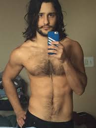 Men with long or straight strands can get this style by scissor trimming and styling hair to give it a messy appearance. Hot Guys With Long Hair