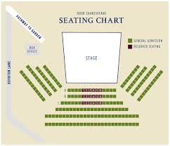 door shakespeare theater play seating chart door county