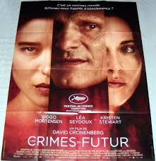 CRiMES OF THE FUTURE Cronenberg Mortensen Seydoux Stewart LARGE french  POSTER