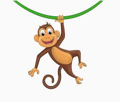 Hanging Monkey Template Clipart Panda Free Clipart Images Monkey Illustration Cartoon Monkey Cartoon Clip Art