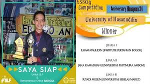 Karena itu, berikut adalah sebuah contoh esai sederhana. Contoh Essay Juara Lomba Penggambar