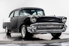 Cars reviews chevrolet convertible classic cars luxury cars. Used 1957 Chevrolet 150 Black Widow Tribute For Sale Sold Marshall Goldman Motor Sales Stock W21003