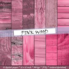 Pink Wood Digital Paper With Wood Texture And Distressed Wood Etsy Digital Paper Wood Texture Pink Color